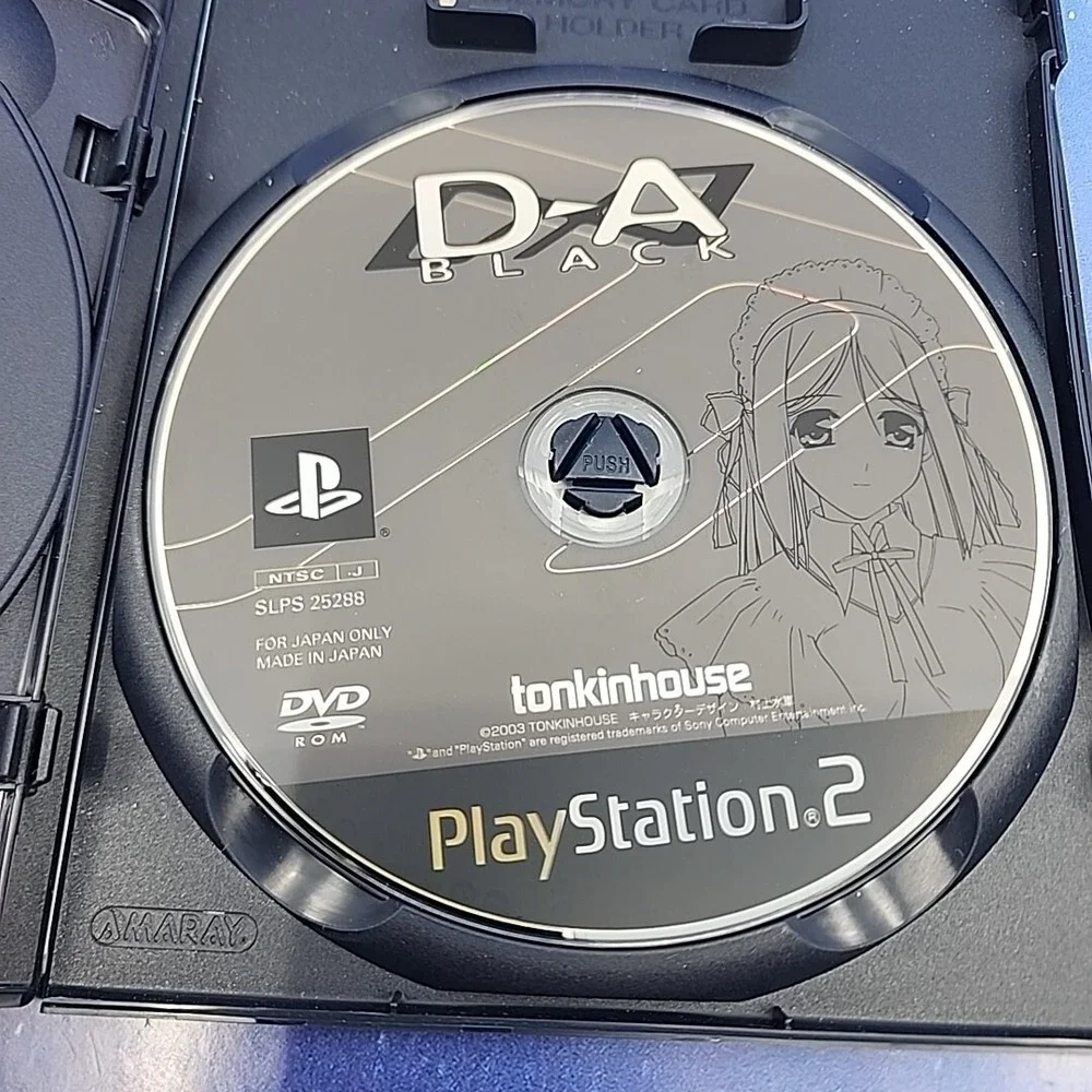 D-A BLACK First Edition (PlayStation 2, 2003) Japanese Import Game CIB Complete
